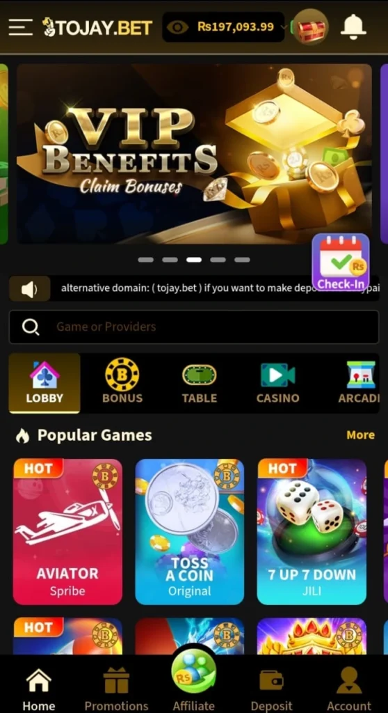 tojay bet game